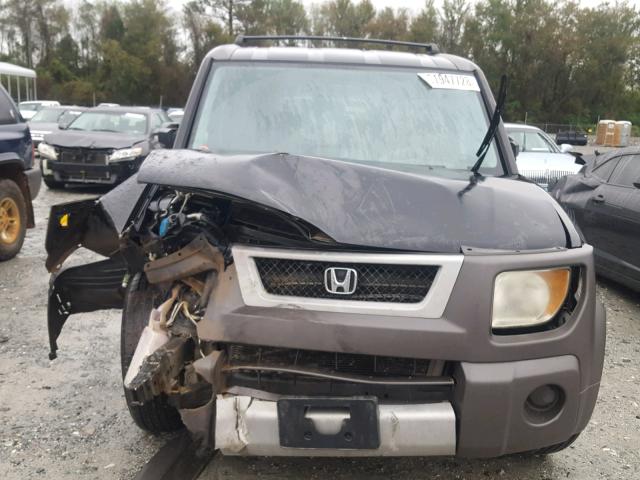 5J6YH18603L021289 - 2003 HONDA ELEMENT EX BLACK photo 9