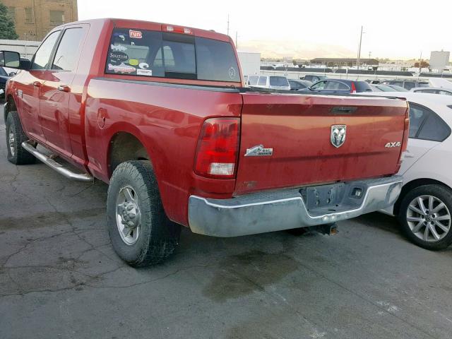 3D73Y3HL0AG113908 - 2010 DODGE RAM 3500 RED photo 3