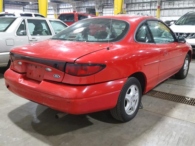 3FAKP1131WR199688 - 1998 FORD ESCORT ZX2 RED photo 4