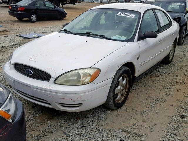 1FAFP55S74G152003 - 2004 FORD TAURUS SES WHITE photo 2