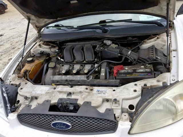 1FAFP55S74G152003 - 2004 FORD TAURUS SES WHITE photo 7