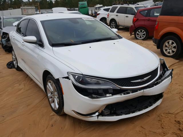 1C3CCCAB6FN562670 - 2015 CHRYSLER 200 LIMITE WHITE photo 1