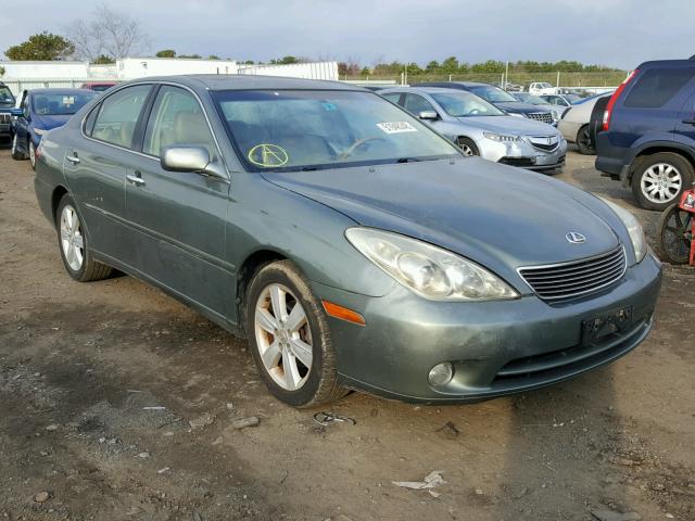 JTHBA30G955135426 - 2005 LEXUS ES 330 GREEN photo 1