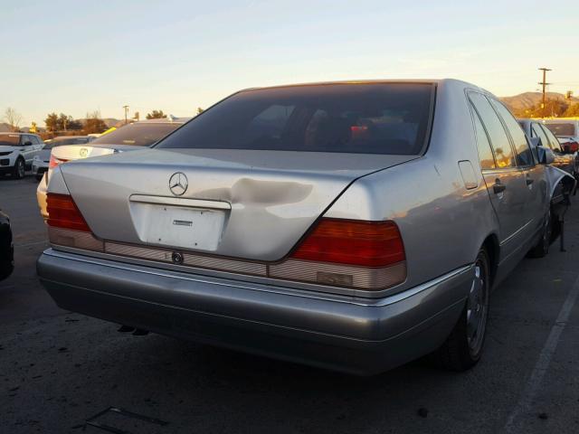 WDBGA32E3TA292827 - 1996 MERCEDES-BENZ S 320W SILVER photo 4