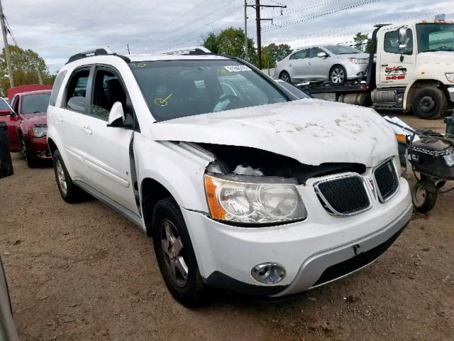 2CKDL63F876092268 - 2007 PONTIAC TORRENT WHITE photo 1