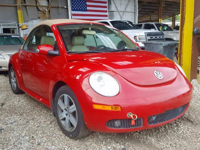 3VWRF31Y56M331865 - 2006 VOLKSWAGEN NEW BEETLE 红色 照片 1