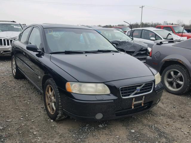 YV1RH592462544381 - 2006 VOLVO S60 2.5T BLACK photo 1