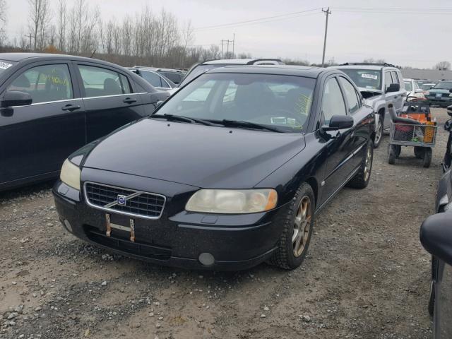 YV1RH592462544381 - 2006 VOLVO S60 2.5T BLACK photo 2