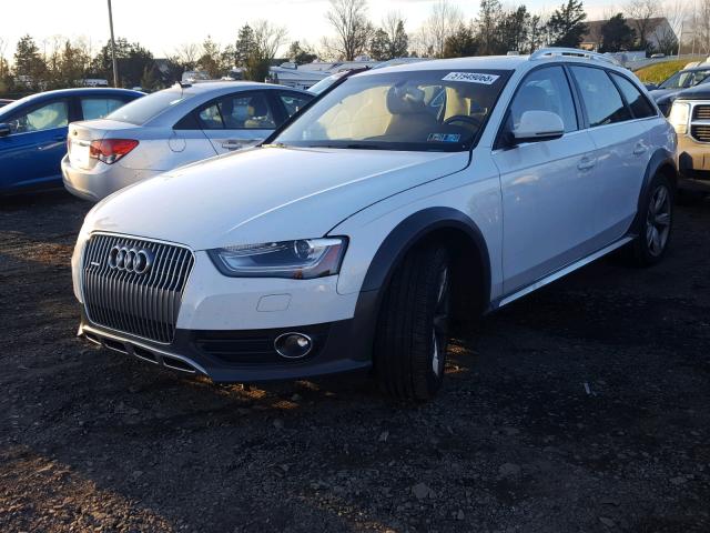 WA1UFAFL1EA057357 - 2014 AUDI A4 ALLROAD WHITE photo 2