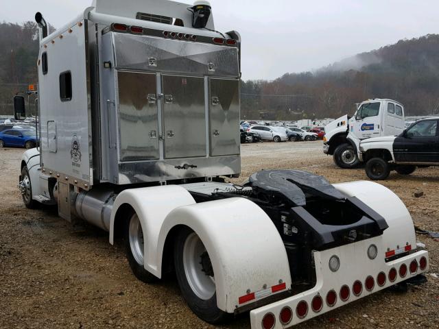 1XPHD49X4DD179512 - 2013 PETERBILT 386 WHITE photo 3