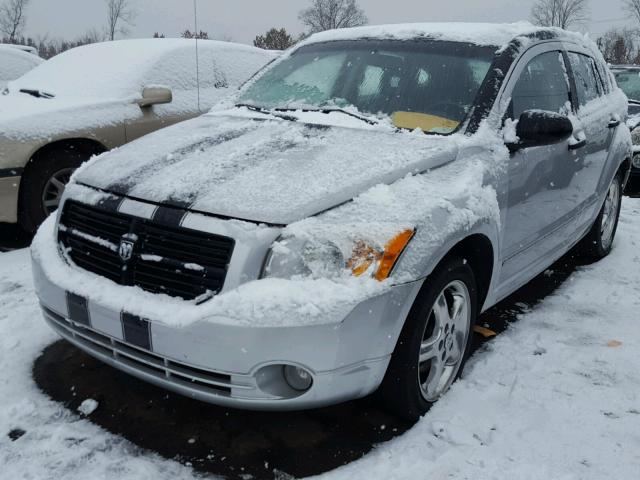 1B3HB48B87D557673 - 2007 DODGE CALIBER SX SILVER photo 2