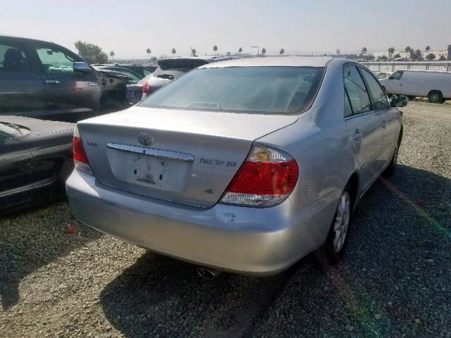 4T1BF32K65U607071 - 2005 TOYOTA CAMRY LE SILVER photo 4