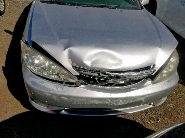 4T1BF32K65U607071 - 2005 TOYOTA CAMRY LE SILVER photo 7