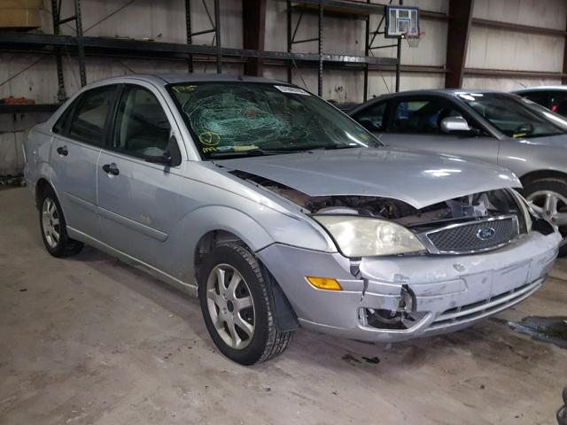 1FAFP34N65W251127 - 2005 FORD FOCUS ZX4 SILVER photo 1