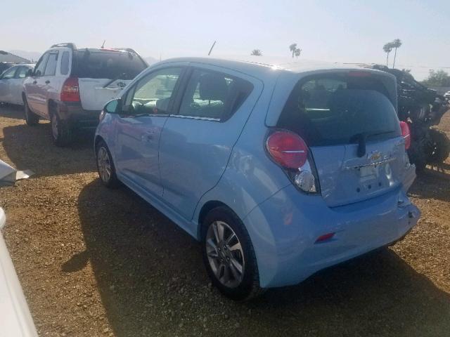 KL8CL6S01GC636108 - 2016 CHEVROLET SPARK EV 2 BLUE photo 3