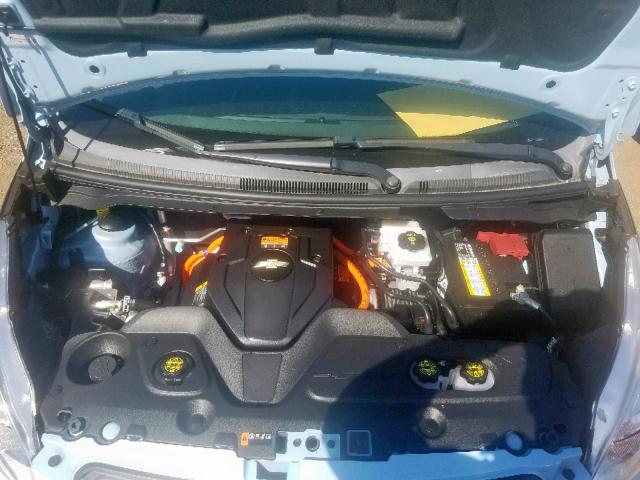 KL8CL6S01GC636108 - 2016 CHEVROLET SPARK EV 2 BLUE photo 7