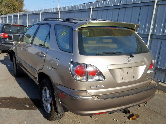 JTJHF10U510207735 - 2001 LEXUS RX 300 TAN photo 3