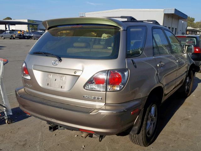 JTJHF10U510207735 - 2001 LEXUS RX 300 TAN photo 4