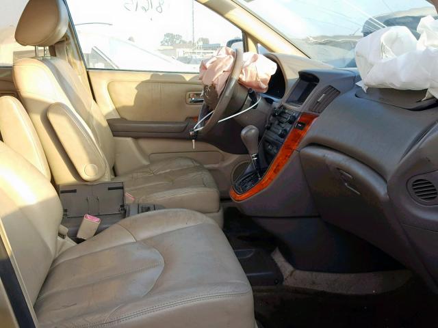 JTJHF10U510207735 - 2001 LEXUS RX 300 TAN photo 5