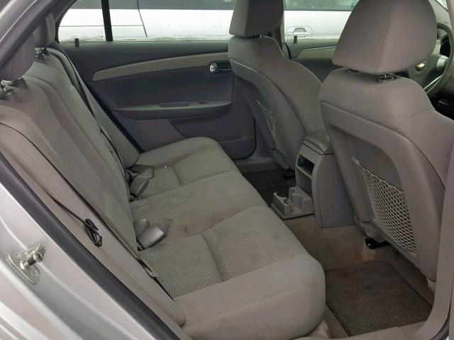 1G1ZB5EB2A4143074 - 2010 CHEVROLET MALIBU LS SILVER photo 6
