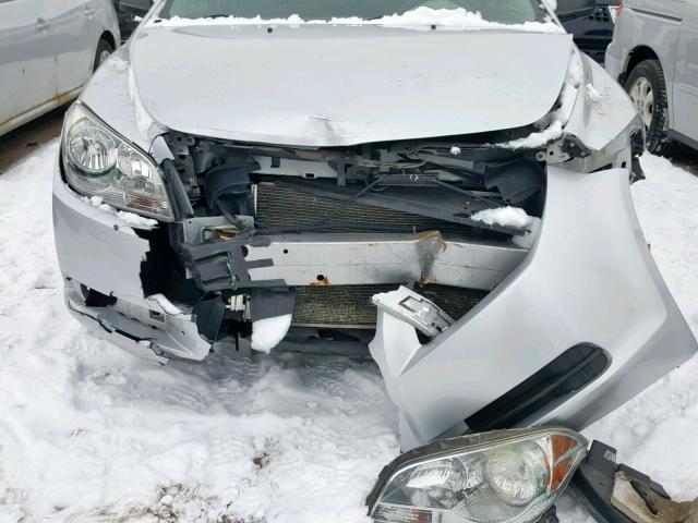1G1ZB5EB2A4143074 - 2010 CHEVROLET MALIBU LS SILVER photo 9