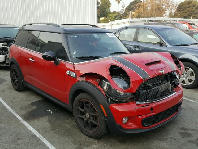 WMWZG3C54BTY35593 - 2011 MINI COOPER S C RED photo 1