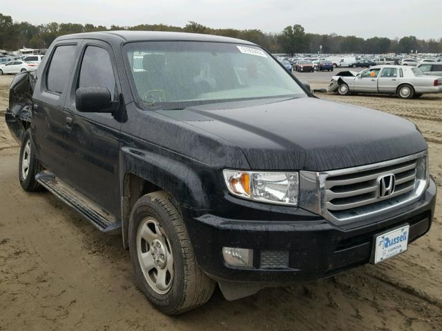 5FPYK1F25CB459436 - 2012 HONDA RIDGELINE BLACK photo 1