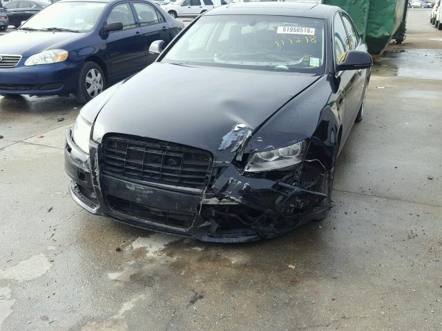 WAUAKAFB5BN003685 - 2011 AUDI A6 PREMIUM BLACK photo 9