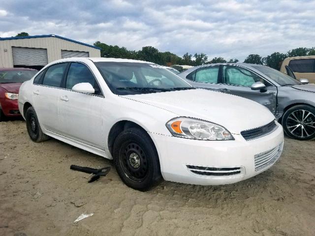 2G1WD5EM7B1203460 - 2011 CHEVROLET IMPALA POL WHITE photo 1