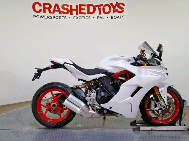 ZDMVABDS0JB004280 - 2018 DUCATI SUPERSPORT WHITE photo 1