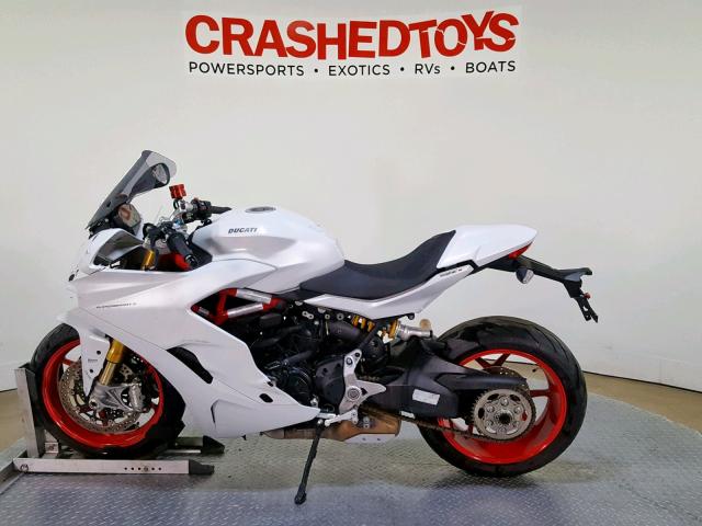 ZDMVABDS0JB004280 - 2018 DUCATI SUPERSPORT WHITE photo 5