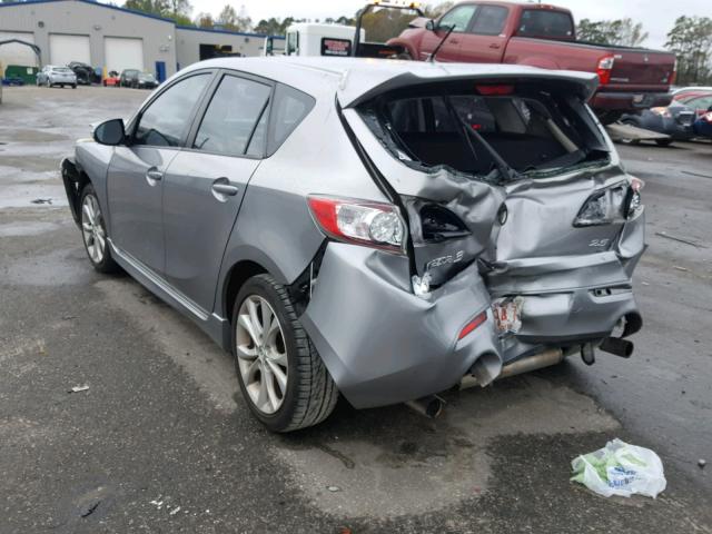 JM1BL1H67A1103412 - 2010 MAZDA 3 S GRAY photo 3