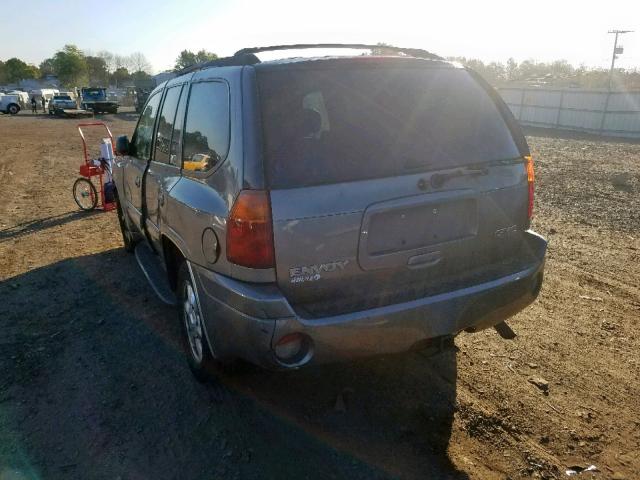 1GKDT13S752222224 - 2005 GMC ENVOY GRAY photo 3