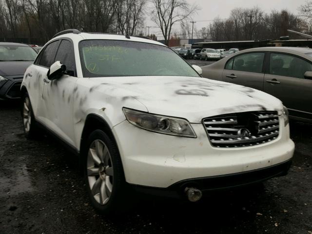 JNRBS08WX3X001003 - 2003 INFINITI FX45 WHITE photo 1