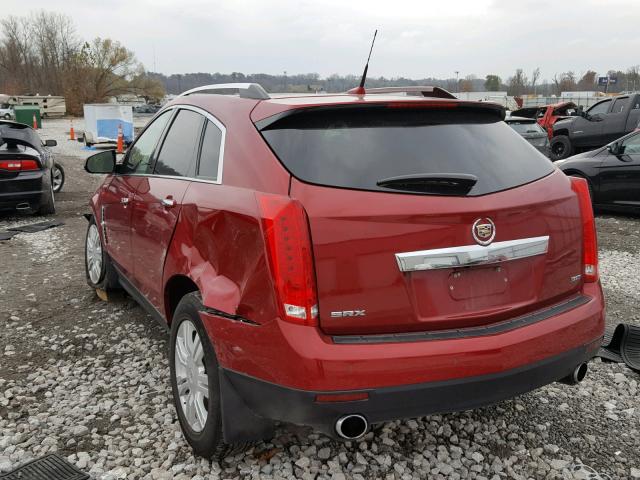 3GYFNAE32CS617623 - 2012 CADILLAC SRX LUXURY RED photo 3