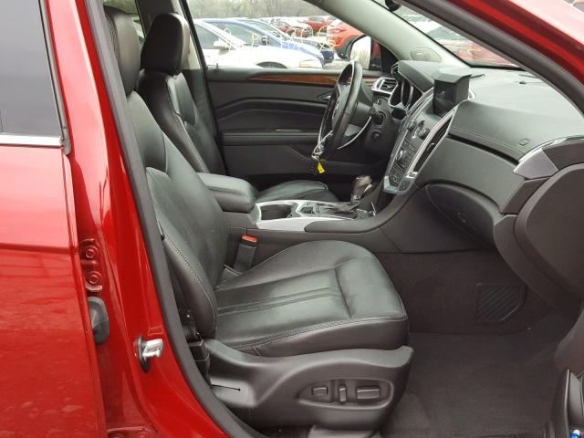 3GYFNAE32CS617623 - 2012 CADILLAC SRX LUXURY RED photo 5