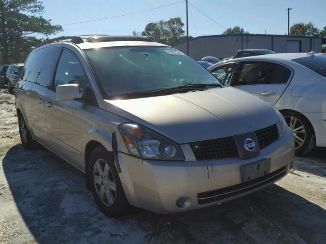 5N1BV28U46N103507 - 2006 NISSAN QUEST S GOLD photo 1