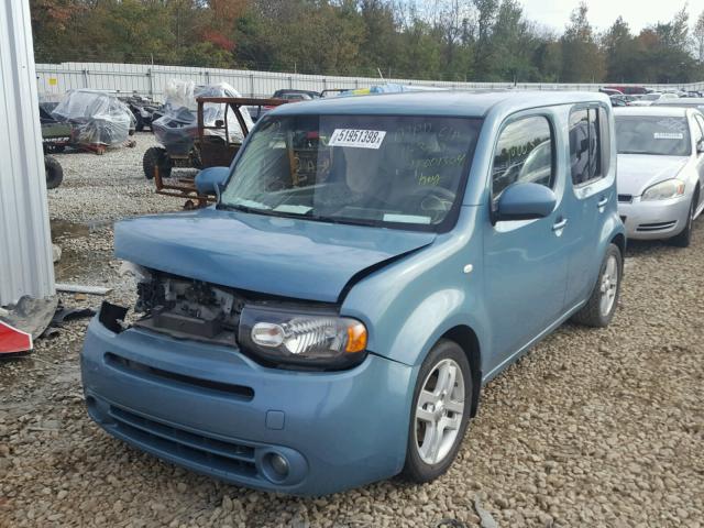 JN8AZ28R89T126020 - 2009 NISSAN CUBE BASE BLUE photo 2