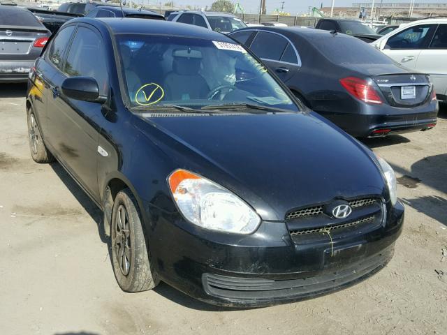 KMHCM3AC0AU156542 - 2010 HYUNDAI ACCENT BLU BLACK photo 1