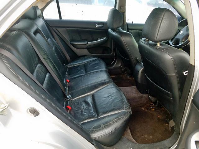 1HGCM66524A036362 - 2004 HONDA ACCORD EX SILVER photo 6