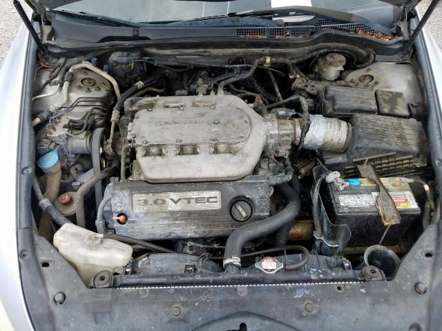 1HGCM66524A036362 - 2004 HONDA ACCORD EX SILVER photo 7