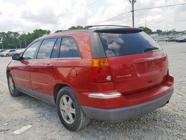 2C8GF68404R296803 - 2004 CHRYSLER PACIFICA RED photo 3