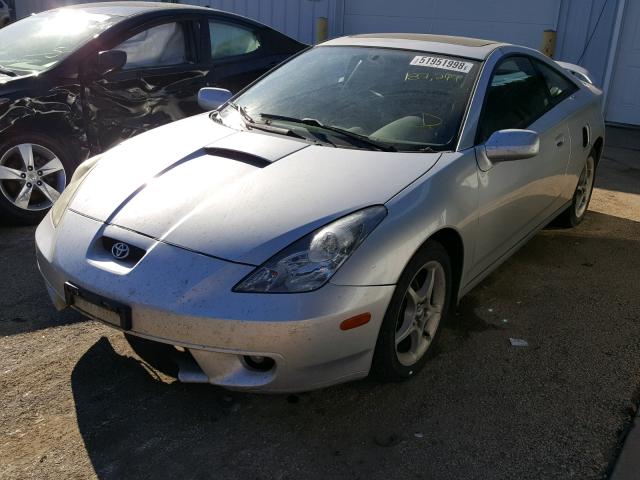 JTDDY32T6Y0033373 - 2000 TOYOTA CELICA SILVER photo 2