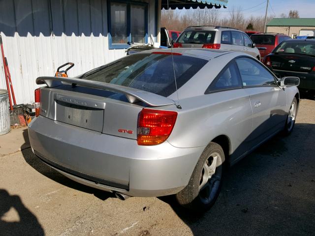 JTDDY32T6Y0033373 - 2000 TOYOTA CELICA SILVER photo 4