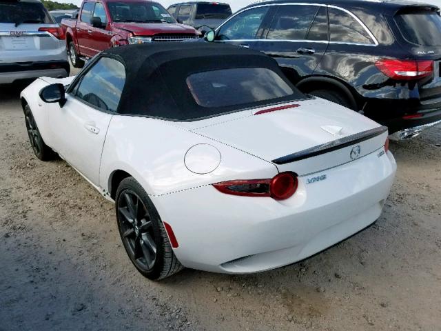 JM1NDAC70G0108430 - 2016 MAZDA MX-5 MIATA WHITE photo 3