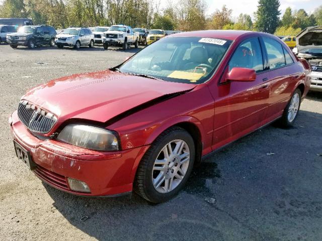 1LNHM87A24Y660807 - 2004 LINCOLN LS 红色 照片 2