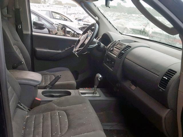 1N6AD07U27C408443 - 2007 NISSAN FRONTIER C BLUE photo 5