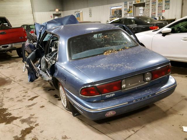 1G4HR52K9XH454050 - 1999 BUICK LESABRE LI BLUE photo 3