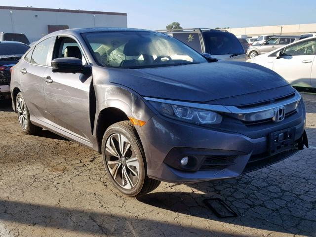 JHMFC1F78JX034187 - 2018 HONDA CIVIC EXL Grafit foto 1