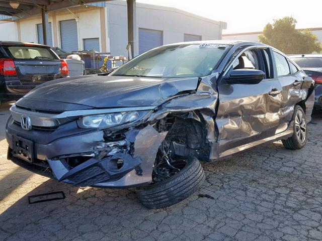 JHMFC1F78JX034187 - 2018 HONDA CIVIC EXL Grafit foto 2